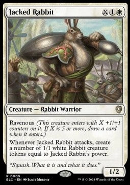 Jacked Rabbit - Commander: Bloomburrow (Rare) [BLC-9]