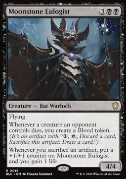 Moonstone Eulogist - Commander: Bloomburrow (Rare) [BLC-19]