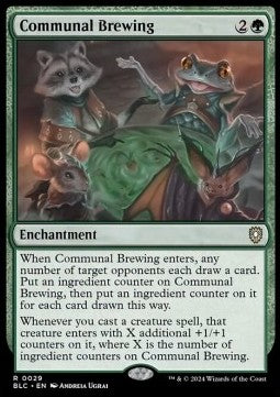 Communal Brewing - Commander: Bloomburrow (Rare) [BLC-29]