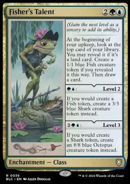 Fisher's Talent - Commander: Bloomburrow (Rare) [BLC-36]