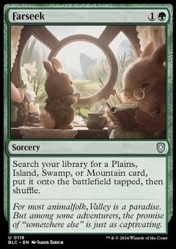 Farseek - Commander: Bloomburrow (Uncommon) [BLC-119]