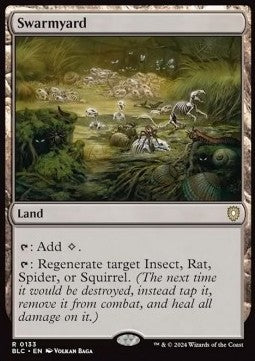 Swarmyard - Commander: Bloomburrow (Rare) [BLC-133]