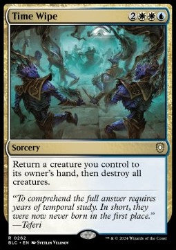 Time Wipe - Commander: Bloomburrow (Rare) [262]