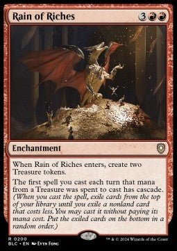 Rain of Riches - Commander: Bloomburrow (Rare) [BLC-200]