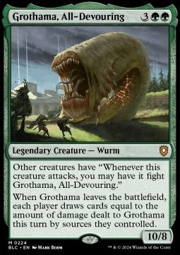 Grothama, All-Devouring - Commander: Bloomburrow (Mythic) [224]