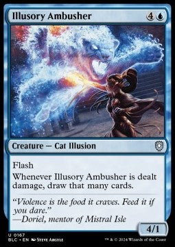 Illusory Ambusher - Commander: Bloomburrow (Uncommon) [167]