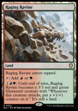 Raging Ravine - Commander: Bloomburrow (Rare) [324]