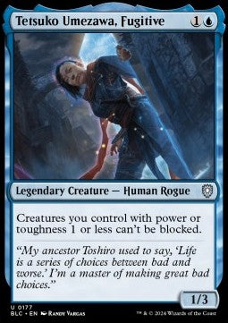 Tetsuko Umezawa, Fugitive - Commander: Bloomburrow (Uncommon) [BLC-177]