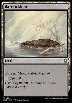 Barren Moor - Commander: Bloomburrow (Uncommon) [BLC-292]