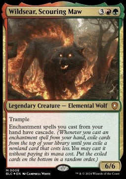 Wildsear, Scouring Maw - Commander: Bloomburrow (Mythic) [BLC-8]