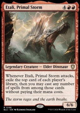 Etali, Primal Storm - Commander: Bloomburrow (Rare) [BLC-196]