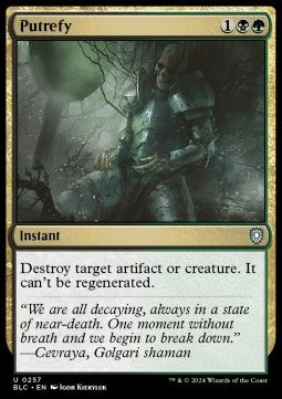 Putrefy - Commander: Bloomburrow (Uncommon) [257]