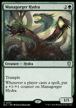 Managorger Hydra - Commander: Bloomburrow (Rare) [BLC-230]