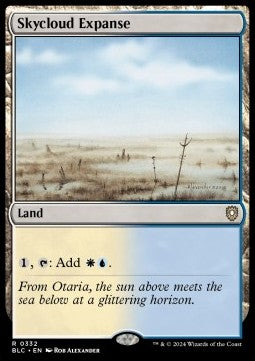 Skycloud Expanse - Commander: Bloomburrow (Rare) [332]