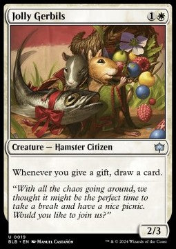 Jolly Gerbils - Bloomburrow (Uncommon) [19]