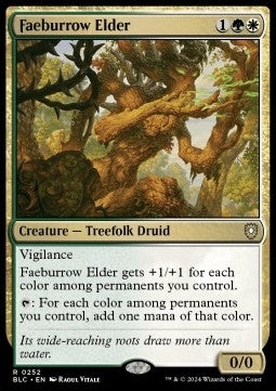 Faeburrow Elder - Commander: Bloomburrow (Rare) [BLC-252]