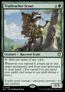 Trailtracker Scout - Commander: Bloomburrow (Rare) [BLC-35]