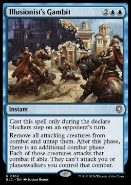 Illusionist's Gambit - Commander: Bloomburrow (Rare) [166]