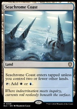Seachrome Coast - Commander: Bloomburrow (Rare) [BLC-328]