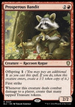 Prosperous Bandit - Commander: Bloomburrow (Rare) [BLC-25]
