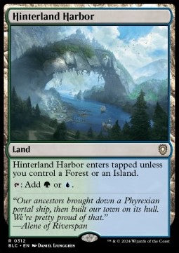 Hinterland Harbor - Commander: Bloomburrow (Rare) [BLC-312]