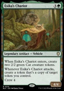Esika's Chariot - Commander: Bloomburrow (Rare) [BLC-215]
