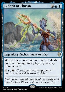 Bident of Thassa - Commander: Bloomburrow (Rare) [BLC-162]