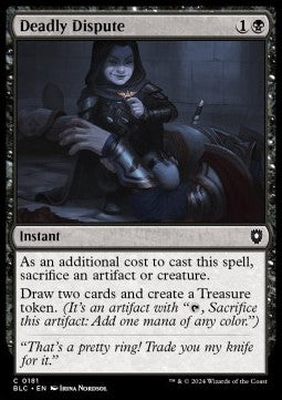 Deadly Dispute - Commander: Bloomburrow (Common) [BLC-181]