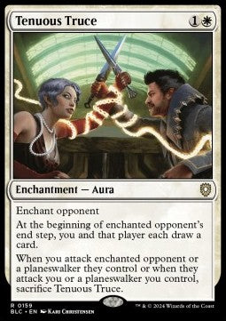 Tenuous Truce - Commander: Bloomburrow (Rare) [159]