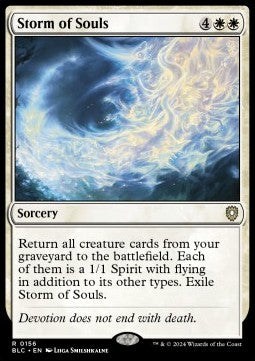 Storm of Souls - Commander: Bloomburrow (Rare) [156]