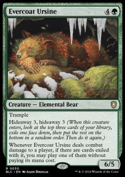 Evercoat Ursine - Commander: Bloomburrow (Rare) [30]