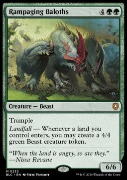 Rampaging Baloths - Commander: Bloomburrow (Mythic) [BLC-233]