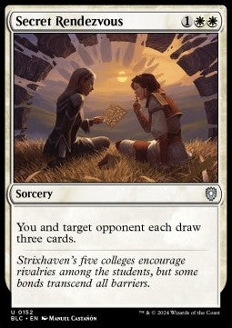 Secret Rendezvous - Commander: Bloomburrow (Uncommon) [152]