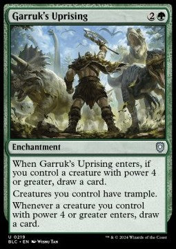 Garruk's Uprising - Commander: Bloomburrow (Uncommon) [BLC-219]