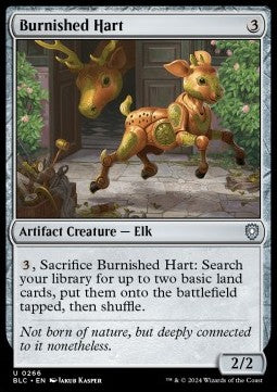 Burnished Hart - Commander: Bloomburrow (Uncommon) [266]