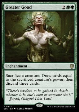 Greater Good - Commander: Bloomburrow (Rare) [BLC-223]