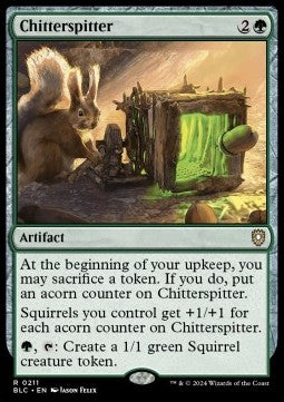 Chitterspitter - Commander: Bloomburrow (Rare) [211]