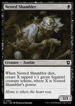 Nested Shambler - Commander: Bloomburrow (Common) [185]