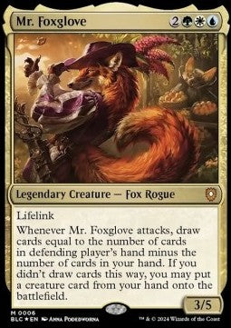 Mr. Foxglove - Commander: Bloomburrow (Mythic) [6]