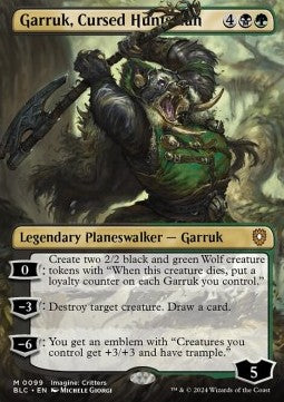 Garruk, Cursed Huntsman - Commander: Bloomburrow: Extras (Mythic) [XBLC-99]