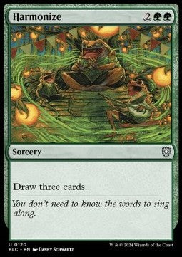 Harmonize - Commander: Bloomburrow (Uncommon) [BLC-120]