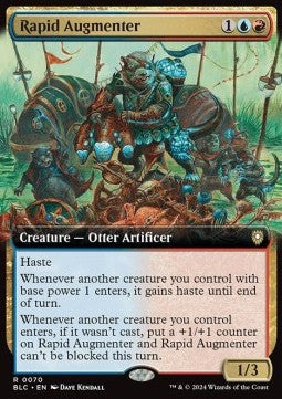 Rapid Augmenter - Commander: Bloomburrow: Extras (Rare) [70]