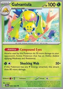 Galvantula - Shrouded Fable (Uncommon) [002]