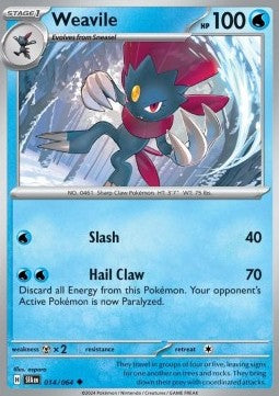 Weavile - Shrouded Fable (Uncommon) [014]