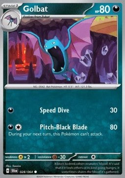 Golbat - Shrouded Fable (Common) [028]