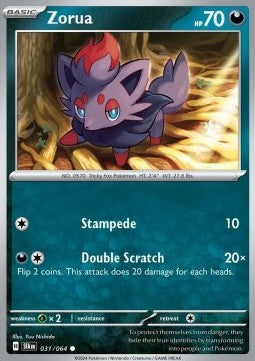 Zorua - Shrouded Fable (Common) [031]