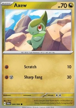 Axew - Shrouded Fable (Common) [044]