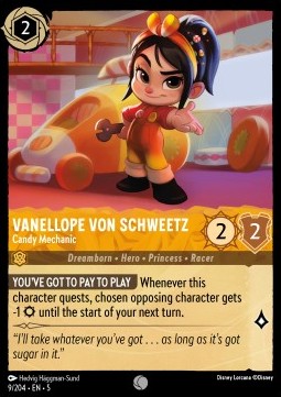 Vanellope von Schweetz - Candy Mechanic - Shimmering Skies (Common) [9]