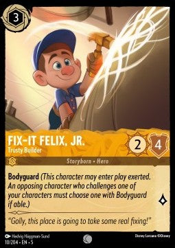 Fix‐It Felix, Jr. - Trusty Builder - Shimmering Skies (Common) [10]
