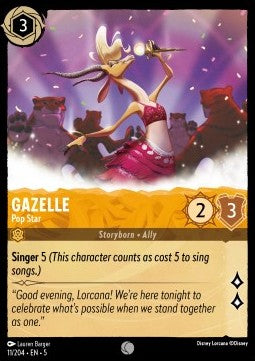 Gazelle - Pop Star - Shimmering Skies (Common) [11]